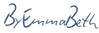 Signature-style text 'By EmmaBeth' in blue on a white background